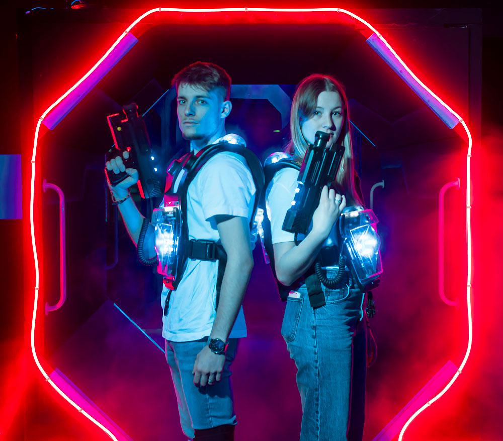 Affronter vous au LaserWeez, le Laser Game de 650m² proche de Lille !